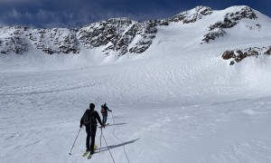 Skihochtour Zufallspitze, Cevedale - Aufstieg Fürkeleferner