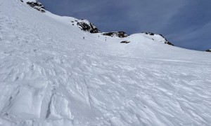 Skihochtour Zufallspitze, Cevedale - Aufstieg Fürkeleferner