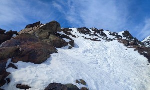 Skihochtour Zufallspitze, Cevedale - Gipfelgrat