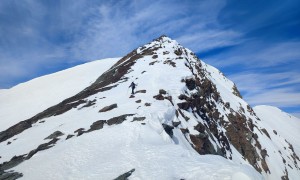 Skihochtour Zufallspitze, Cevedale - Gipfelgrat