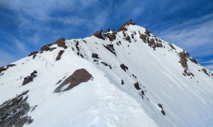 Skihochtour Zufallspitze, Cevedale - Gipfelgrat