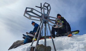 Skihochtour Zufallspitze, Cevedale - Gipfelsieg Zufallspitze