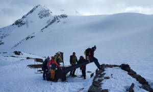 Skihochtour Zufallspitze, Cevedale - Eiskofel mit den Drei Kanonen