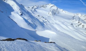Skihochtour Veneziascharte - Aufstieg