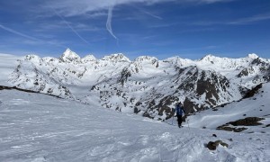Skihochtour Veneziascharte - Aufstieg