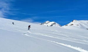 Skihochtour Veneziascharte - Abfahrt