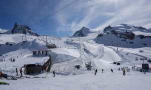 Skihochtour Breithorn - Trockener Steg Skihochtour Breithorn - Trockener Steg