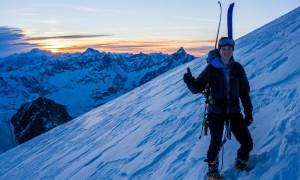 Skihochtour Breithorn - Sonnenuntergangstour Skihochtour Breithorn - Sonnenuntergangstour