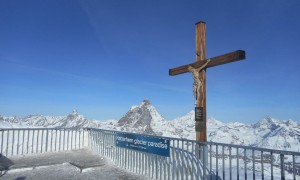 Skihochtour Breithorn - Aussichtsplattform Kleinmatterhorn Skihochtour Breithorn - Aussichtsplattform Kleinmatterhorn