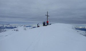 Skitour Pragser Seekofel - Tourbild