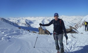 Skitour Zuckerhütl - beim Pfaffenjoch