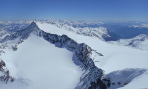 Skitour Zuckerhütl - Blick zum Wilder Freiger