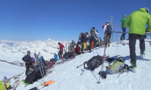 Skitour Zuckerhütl - Gipfelsieg Wilder Pfaff