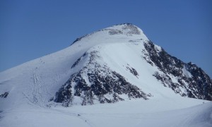 Skitour Zuckerhütl - vom Pfaffenkogel Blick zum Wilden Pfaff
