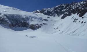 Skitour Zuckerhütl - Rückblick Sulzenauferner