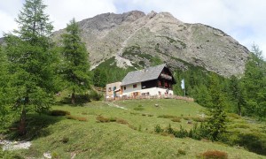 Klettersteig Verborgene Welt - bei der Kerschbaumeralm