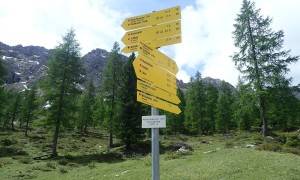 Klettersteig Verborgene Welt - bei der Kerschbaumeralm