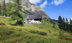 Klettersteig Verborgene Welt - bei der Kerschbaumeralm