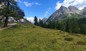 Klettersteig Verborgene Welt - bei der Kerschbaumeralm