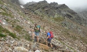 Bergtour Fernerköpfl - Aufstieg