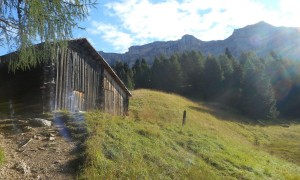 Bergtour Heiligkreuzkofel - Aufstieg