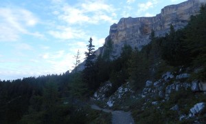 Bergtour Heiligkreuzkofel - Aufstieg über Kreuzweg
