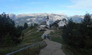 Bergtour Heiligkreuzkofel - Schutzhaus Heiligkreuz