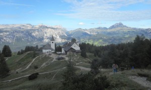 Bergtour Heiligkreuzkofel - Schutzhaus Heiligkreuz