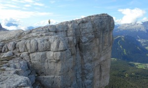 Bergtour Heiligkreuzkofel - Aufstieg