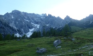 Klettersteig Königsjodler - Zustieg