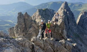 Klettersteig Königsjodler - Klettersteig Königsjodler