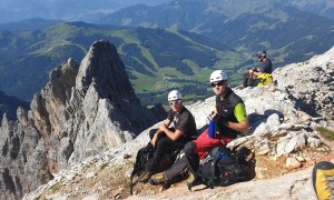 Klettersteig Königsjodler - Klettersteig Königsjodler