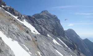 Klettersteig Königsjodler - Blick zum Gipfel