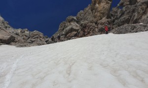 Klettersteig Königsjodler - Abstieg Birgkar