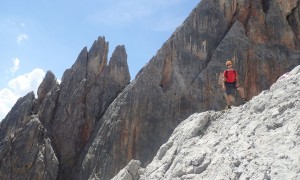Klettersteig Königsjodler - Abstieg Birgkar