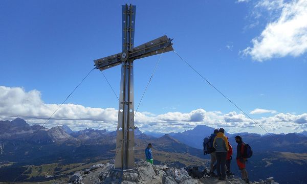 Bergtour Sassongher - Südtirol (Tourbild)