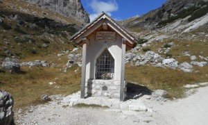 Bergtour Sassongher - Bildstock