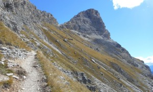 Bergtour Sassongher - Aufstieg