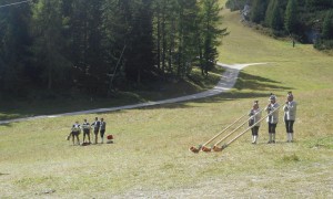 Bergtour Sassongher - musikalische Umrahmung