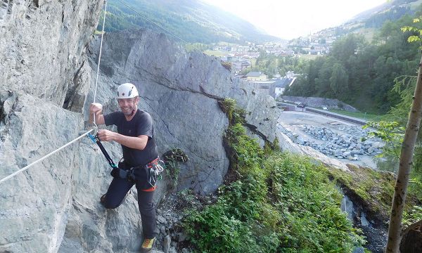 Tourbild - Klettersteig Burg Heinfels, Schlosswand (Osttirol)