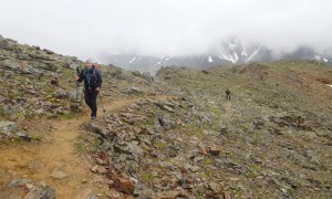Hochtour Weißkugel - Abstieg