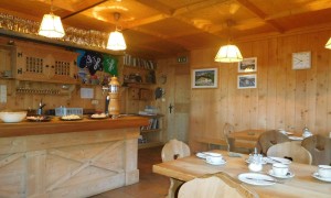 Bergtour Lagaunspitze - Frühstück Oberetteshütte