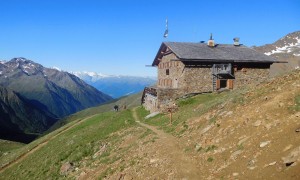 Bergtour Lagaunspitze - Oberetteshütte mit Ortler