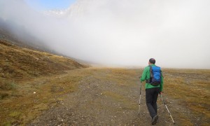 Wilde Kreuzspitze - Aufstieg Rauhtaljoch