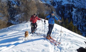 Skitour Figerhorn - Aufstieg