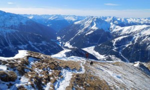 Skitour Figerhorn - Schlussanstieg