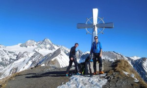 Skitour Figerhorn - Gipfelsieg