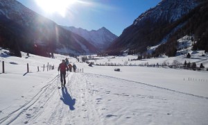 Skitour Roter Kogel - Zustieg im Tauerntal
