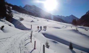 Skitour Roter Kogel - Zustieg im Tauerntal
