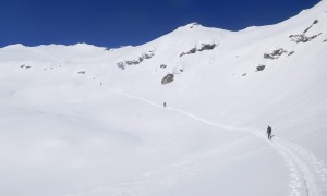 Skitour Roter Kogel - Schlussanstieg